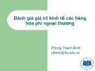 Bài giảng Phân tích lợi ích chi phí: Bài 7 - ThS. Phùng Thanh Bình