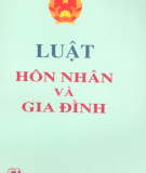 Một số điều Luật Hôn nhân và gia đình: Phần 1