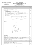 Đáp án chỉnh thức môn Toán khối B ĐH 2014