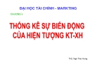 Bài giảng Nguyên lý thống kê: Chương 5 - ThS. Ngô Thái Hưng