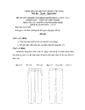 Đề thi lý thuyết May & thiết kế thời trang năm 2011 (Mã đề TH45)