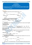 Luyện thi đại học Kit-1 môn Hóa: Cacbohiđrat (Tài liệu bài giảng)