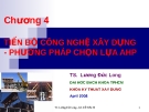 Bài giảng Kinh tế xây dựng: Chương 4 - Lương Đức Long