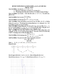 Đề thi Cao đẳng môn Toán khối A, A1, B, D năm 2014 kèm theo lời giải chi tiết