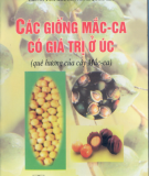 Một số giống mắc-ca có giá trị ở Úc: Phần 1