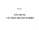 Bài giảng Văn hóa doanh nghiệp: Chương 3 - GV. Trần Bình Định