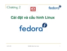 Bài giảng Hệ điều hành Unix /Linux: Chương 2 - Đặng Ngọc Cường