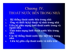 Bài giảng Mạng lưới thoát nước: Chương 4