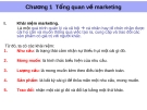 Bài giảng Marketing địa phương