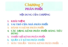 Bài giảng Marketing Quốc tế - Chương 7: Phân phối