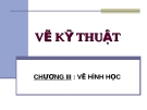 Bài giảng Vẽ kỹ thuật 1A: Chương 3 - Trần Ngọc Tri Nhân