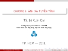 Bài giảng Đại số tuyến tính: Chương 5 - Lê Xuân Đại