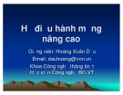 Bài giảng Hệ điều hành mạng nâng cao: Chương IV - TS. Hoàng Xuân Dậu