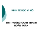 Bài giảng Kinh tế học vi mô: Chương 5 - ThS. Võ Hữu Phước