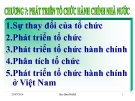 Bài giảng Quản lý và phát triển tổ chức hành chính nhà nước: Chương 7 - ThS. Mai Hữu Bốn