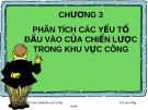 Bài giảng Quản trị chiến lược trong khu vực công: Chương 3 - ThS. Lê Hồng Hạnh