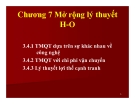 Bài giảng Kinh tế quốc tế - Chương 7: Mở rộng lý thuyết H-O