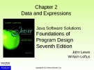 Lecture Java: Chapter 2