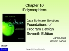 Lecture Java: Chapter 10