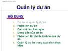 Bài giảng Quản lý dự án: Chương 2 - Nguyễn Vũ Bích Uyên