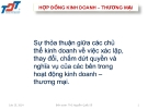 Bài giảng Luật kinh doanh: Bài 14 - ThS. Nguyễn Quốc Sỹ