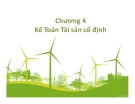 Bài giảng Kế toán tài chính - Chương 4: Kế toán tài sản cố định