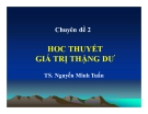 Bài giảng Nguyên lý cơ bản chủ nghĩa Mác - Lênin: Chuyên đề 2 - TS. Nguyễn Minh Tuấn