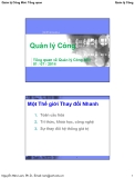 Bài giảng Quản lý công: Bài 1 - Nguyễn Hữu lam