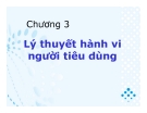 Bài giảng Kinh tế vi mô 1: Chương III - GV. Ngô Thị Thủy