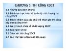 Bài giảng Luật xây dựng - Chương 5: Thi công xây dựng công trình