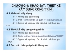 Bài giảng Luật xây dựng - Chương 4: Khảo sát, thiết kế xây dựng công trình