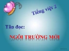 Bài Tập đọc: Ngôi trường mới - Bài giảng điện tử Tiếng việt 2 - GV.Ng.T.Tú