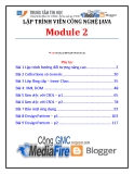 Giáo trình Lập trình viên công nghệ Java (Module 2) - Trung tâm tin học ĐH KHTN