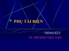 Bài giảng Hệ thống điện: Phụ tải - TS. Trương Việt Anh