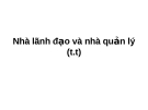 Bài giảng Quản trị công tác xã hội: Bài 10 - GV. Kim Hoa