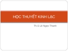 Bài giảng Học thuyết kinh lạc - Ths. Lê Ngọc Thanh