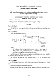 Đề thi & đáp án lý thuyết Điện công nghiệp năm 2012 (Mã đề LT6)