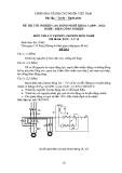 Đề thi & đáp án lý thuyết Điện công nghiệp năm 2012 (Mã đề LT34)