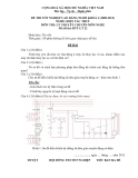 Đề thi & đáp án lý thuyết Điện tàu thủy năm 2012 (Mã đề LT22)