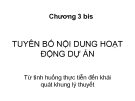 Bài giảng Quản trị dự án: Chương 3 b - TS. Huỳnh Thanh Điền