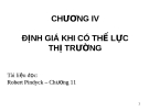 Bài giảng Kinh tế học vi mô: Chương IV - TS. Nguyễn Quỳnh Hoa