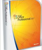 Giáo trình Microsoft Office Professional 2007: Bài 3