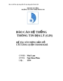 Báo cáo hệ thống thông tin địa lý (GIS): Xây dựng bản đồ cây xăng quận Thanh Khê