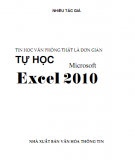 Tự học Microsoft Excel 2010 - Tin học văn phòng 2010: Phần 1