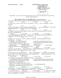 Đề thi thử Đại học lần 1 môn Hóa năm 2009-2010 (Mã đề 657) - THPT Quảng Xương 3