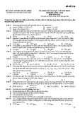 Đề thi thử Đại học lần 1 môn Hóa năm 2009-2010 (Mã đề 125) - THPT Chuyên Lê Quý Đôn