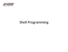 Shell Programming - FPT University