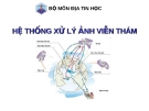 Bài giảng Địa tin học - Hệ thống xử lý ảnh viễn thám