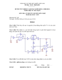 Đề thi & đáp án lý thuyết Điện tử dân dụng năm 2012 (Mã đề LT10)