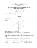 Đề thi & đáp án lý thuyết Điện tử dân dụng năm 2012 (Mã đề LT41)